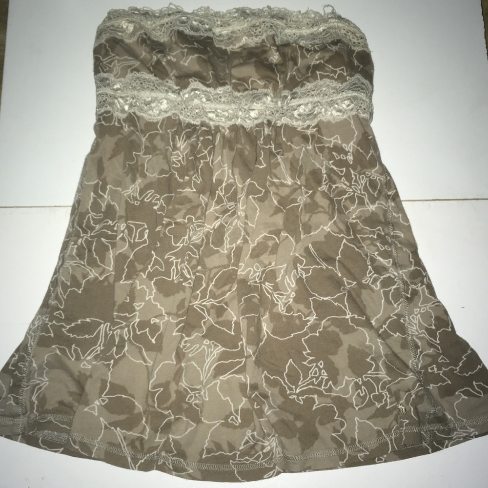 A&F Strapless Top